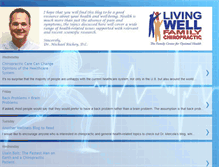 Tablet Screenshot of livingwellfamilychiropractic.blogspot.com