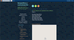 Desktop Screenshot of geoycom.blogspot.com