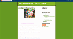 Desktop Screenshot of elmaravillosomundodelaeducinicial.blogspot.com