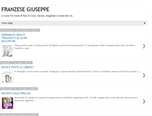 Tablet Screenshot of giuseppefranzese.blogspot.com