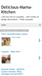 Mobile Screenshot of delicious-mama-kitchen.blogspot.com