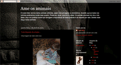 Desktop Screenshot of ameosanimais.blogspot.com