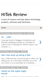 Mobile Screenshot of hitekreview.blogspot.com