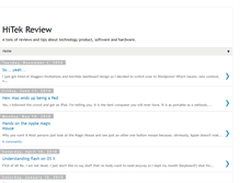Tablet Screenshot of hitekreview.blogspot.com