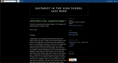 Desktop Screenshot of highschooljazzguitarist.blogspot.com