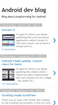 Mobile Screenshot of android-devblog.blogspot.com
