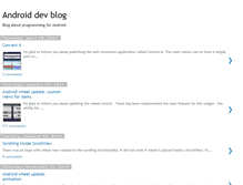 Tablet Screenshot of android-devblog.blogspot.com