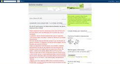 Desktop Screenshot of factoriacreativa.blogspot.com