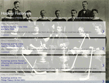 Tablet Screenshot of hockeyhistorysis.blogspot.com