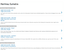 Tablet Screenshot of harimau-sumatra.blogspot.com