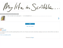 Tablet Screenshot of mylifeinscribble.blogspot.com