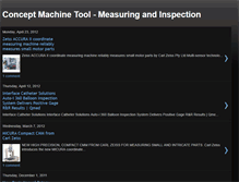 Tablet Screenshot of conceptmachinemetrology.blogspot.com