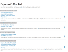 Tablet Screenshot of espressocoffeepod.blogspot.com