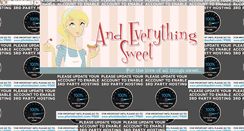 Desktop Screenshot of andeverythingsweet.blogspot.com