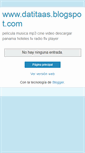 Mobile Screenshot of datitaas.blogspot.com