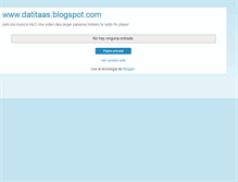 Tablet Screenshot of datitaas.blogspot.com