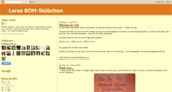 Desktop Screenshot of laras-bom-stuebchen.blogspot.com