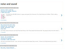 Tablet Screenshot of noiseandsound.blogspot.com