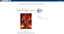 Desktop Screenshot of mp3-deathmetal.blogspot.com