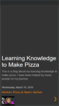 Mobile Screenshot of learningknowledgetomakepizza.blogspot.com