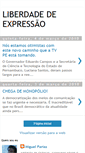 Mobile Screenshot of liberdadedeexpressao2009.blogspot.com