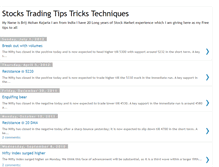Tablet Screenshot of 1ststocktechnics.blogspot.com