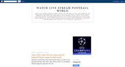 Desktop Screenshot of livefootballstv.blogspot.com
