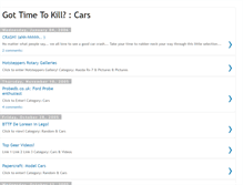 Tablet Screenshot of gottimetocars.blogspot.com