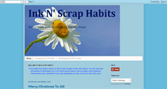 Desktop Screenshot of inknscraphabits.blogspot.com