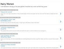 Tablet Screenshot of hairypussywomen.blogspot.com