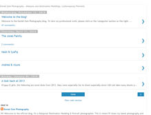 Tablet Screenshot of danielzainphotography.blogspot.com