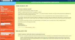 Desktop Screenshot of communityfiber.blogspot.com