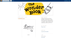 Desktop Screenshot of paulschmidbooksthewonderbook.blogspot.com