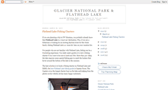 Desktop Screenshot of glaciernationalpark.blogspot.com