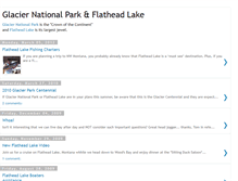 Tablet Screenshot of glaciernationalpark.blogspot.com