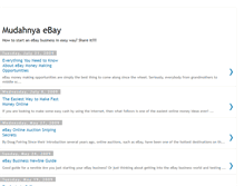 Tablet Screenshot of ebaymudah.blogspot.com