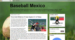 Desktop Screenshot of baseballmexico.blogspot.com
