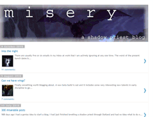 Tablet Screenshot of misery-blog.blogspot.com