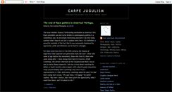 Desktop Screenshot of carpejugulism.blogspot.com