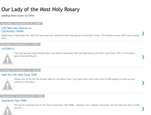 Tablet Screenshot of holyrosarylt.blogspot.com