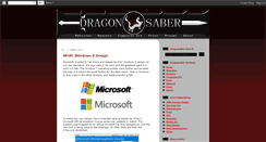 Desktop Screenshot of dragonsaber.blogspot.com