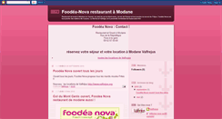 Desktop Screenshot of foodea-nova.blogspot.com