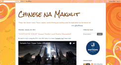 Desktop Screenshot of chinesenamakulit.blogspot.com