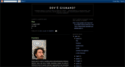 Desktop Screenshot of giumano.blogspot.com