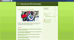 Desktop Screenshot of kilometroak2010.blogspot.com