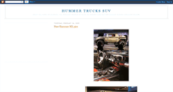 Desktop Screenshot of hummer-trucks.blogspot.com