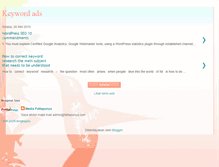 Tablet Screenshot of keyword-ads.blogspot.com