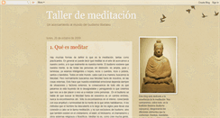 Desktop Screenshot of meditacionymandalas.blogspot.com