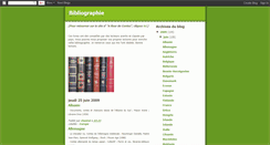 Desktop Screenshot of bibliographie-afleurdecontes.blogspot.com