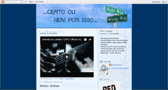 Desktop Screenshot of certoounemporisso.blogspot.com